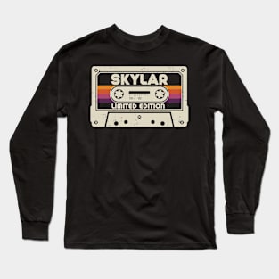 Skylar Name Limited Edition Long Sleeve T-Shirt